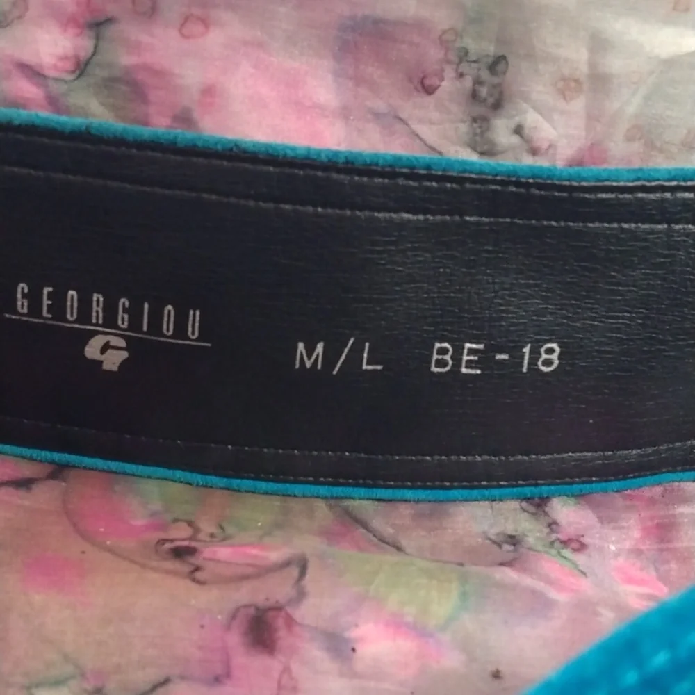 Giorgiou leather belt